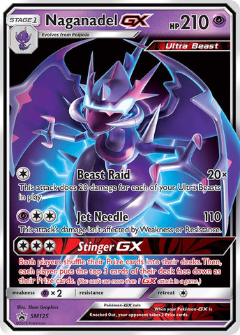 Naganadel GX (SM125) [Sun &amp; Moon: Black Star Promos] 