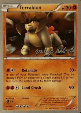 Terrakion (73/101) (WCL - Zachary Bokhari) [World Championships 2012] 