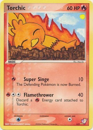 Torchic (3/5) [Kids WB Promos]