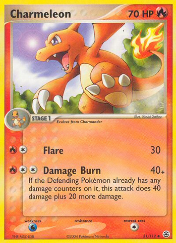 Charmeleon (31/112) [EX: FireRed &amp; LeafGreen] 