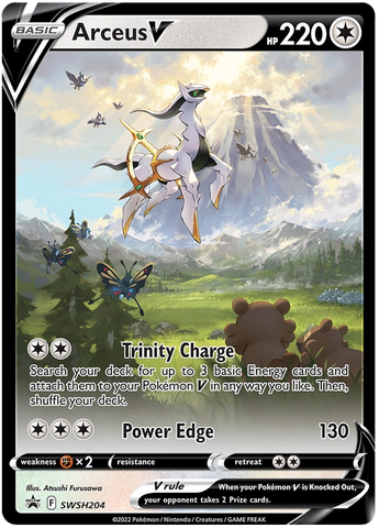 Arceus V (SWSH204) [Sword &amp; Shield: Black Star Promos] 