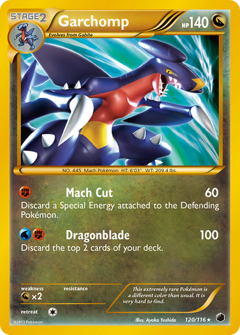Garchomp (120/116) [Black &amp; White: Plasma Freeze] 