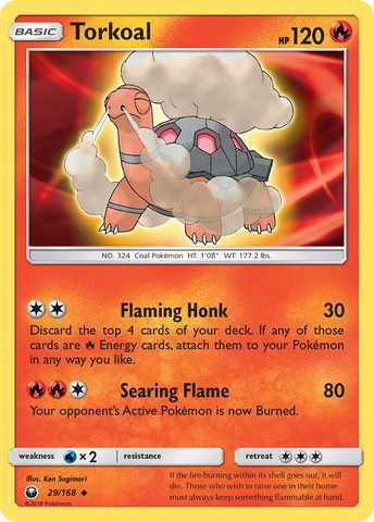 Torkoal (29/168) [Sun &amp; Moon: Celestial Storm] 