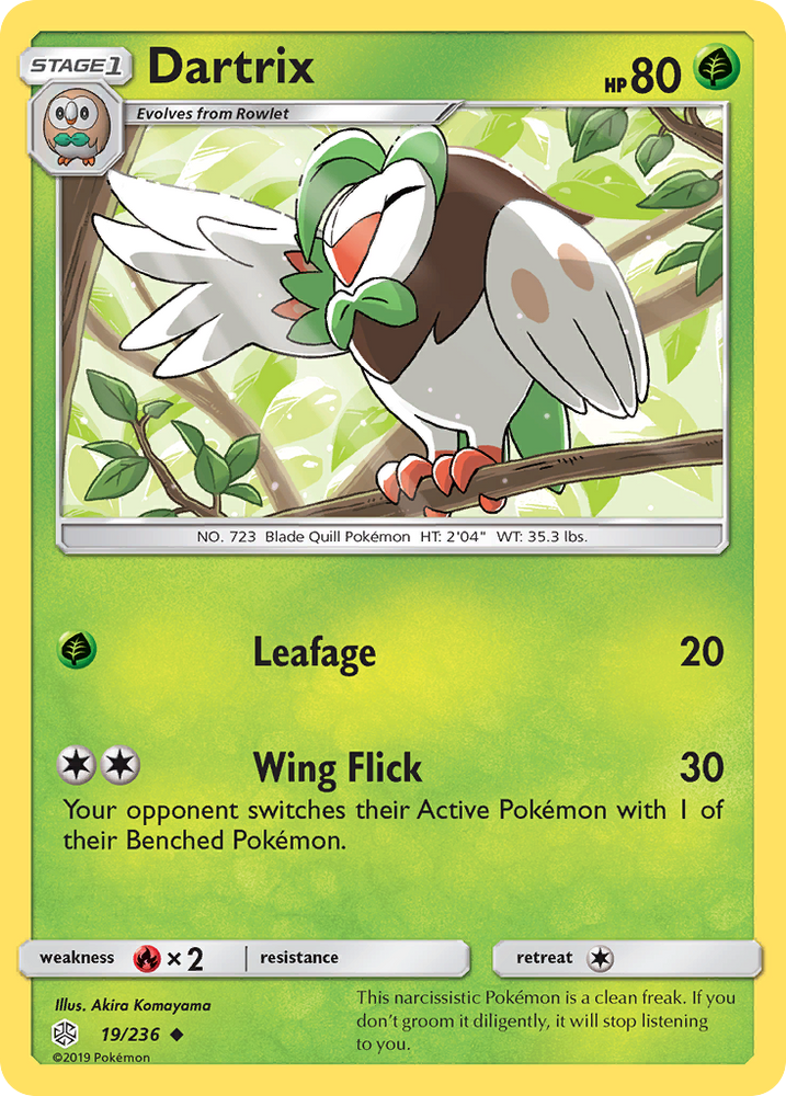 Dartrix (19/236) [Sun &amp; Moon: Cosmic Eclipse] 
