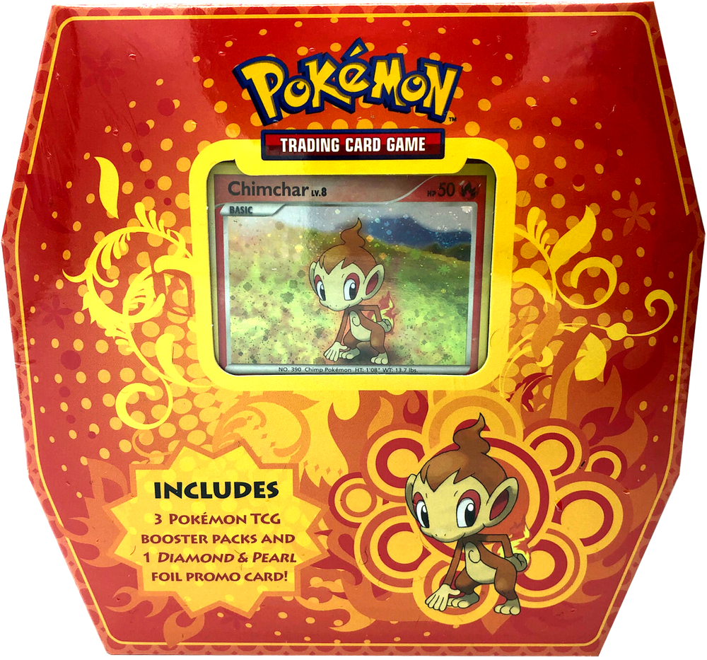 Diamond &amp; Pearl - Classic Trio Box (Chimchar) 