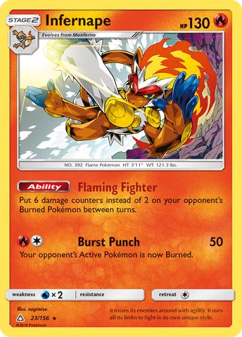 Infernape (23/156) [Sun &amp; Moon: Ultra Prism] 