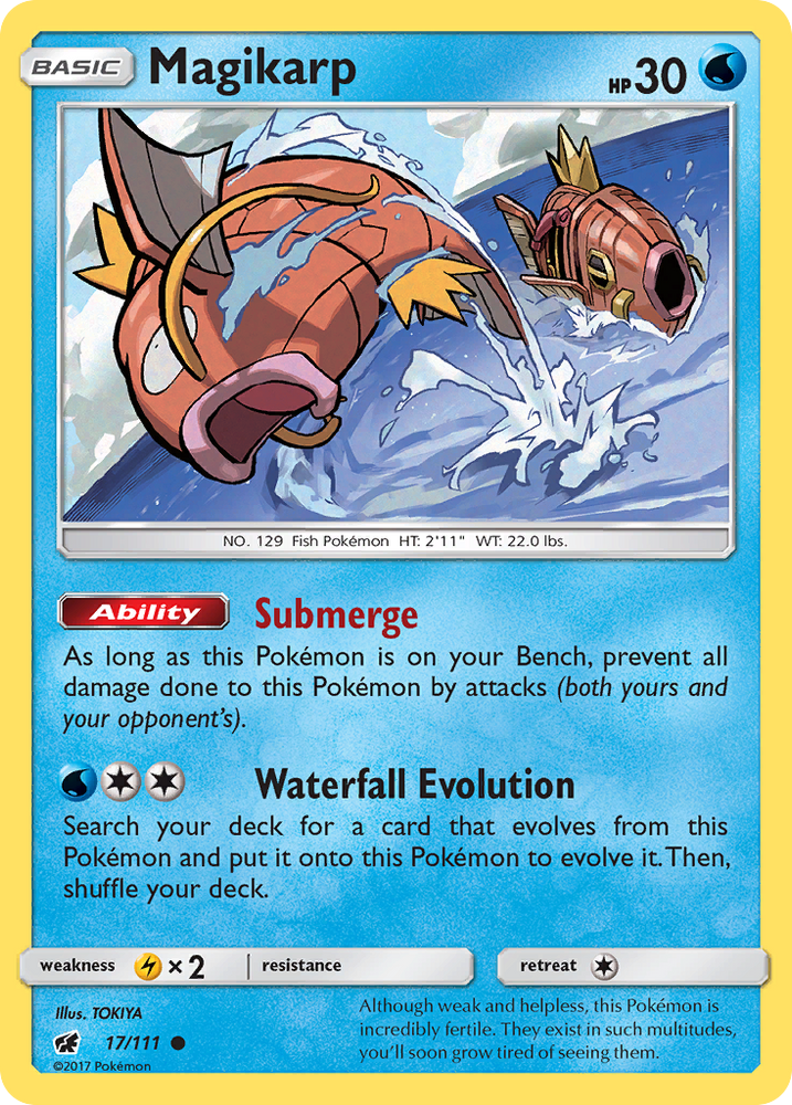 Magikarp (17/111) [Sun &amp; Moon: Crimson Invasion] 