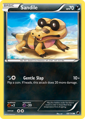 Sandile (68/116) [Black &amp; White: Plasma Freeze] 