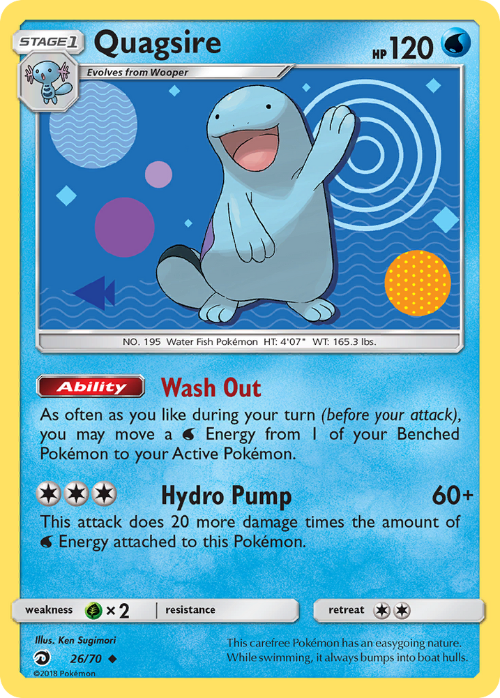 Quagsire (26/70) [Sun &amp; Moon: Dragon Majesty] 