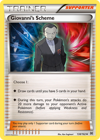 Giovanni's Scheme (138/162) [XY:BREAKthrough] 