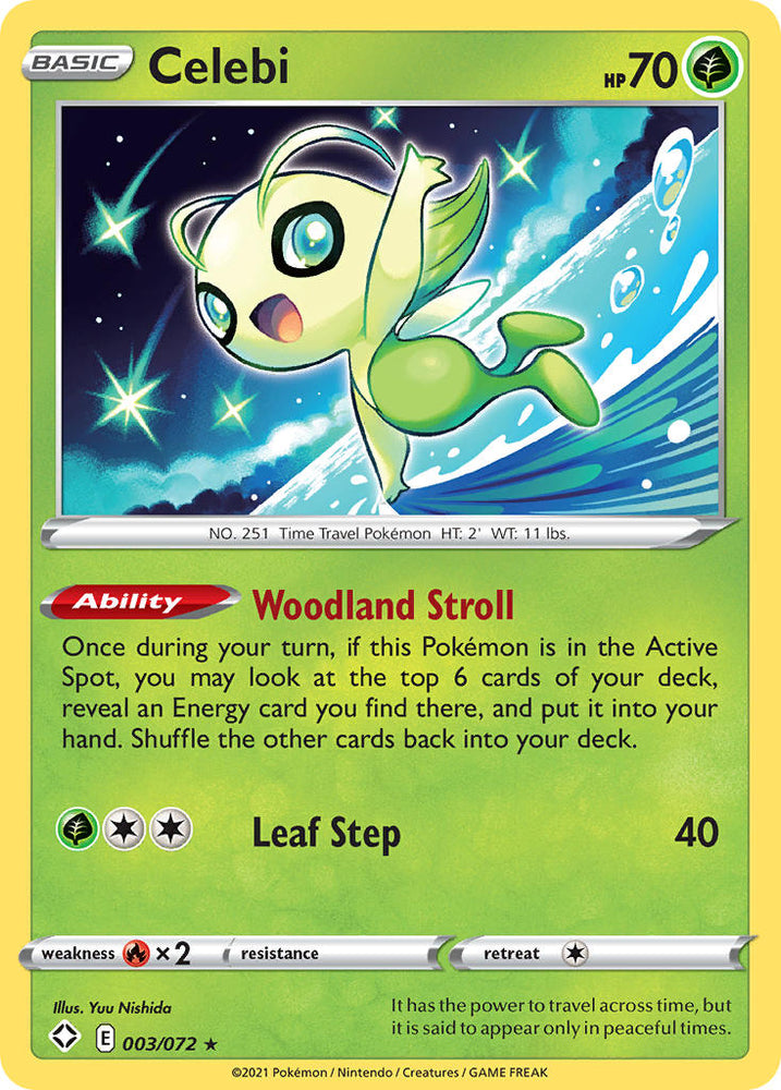 Celebi (003/072) [Sword &amp; Shield: Shining Fates] 