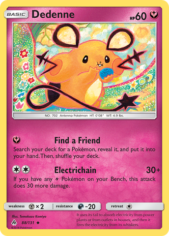 Dedenne (88/131) [Sun &amp; Moon: Forbidden Light] 