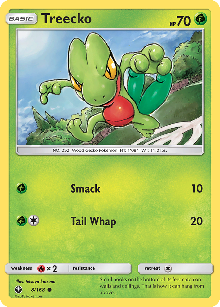 Treecko (8/168) [Sun &amp; Moon: Celestial Storm] 