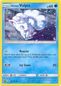 Alolan Vulpix (21a/145) (Alternate Art Promo) [Sun &amp; Moon: Guardians Rising] 