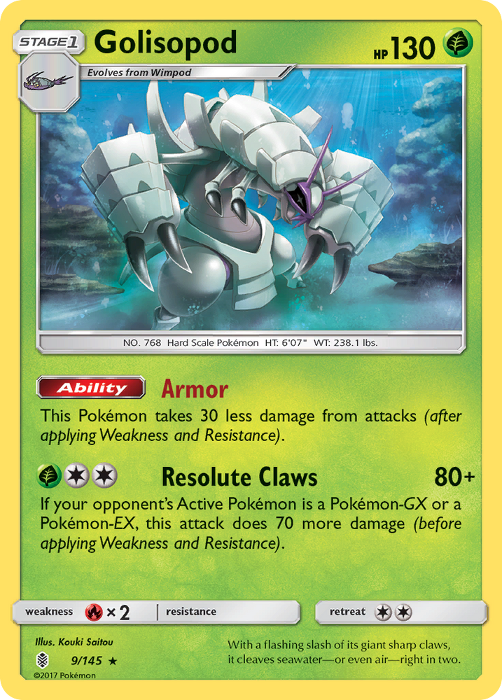 Golisopod (9/145) [Sun &amp; Moon: Guardians Rising] 