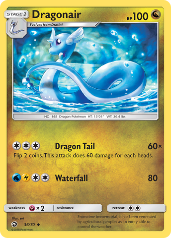 Dragonair (36/70) [Sun &amp; Moon: Dragon Majesty] 