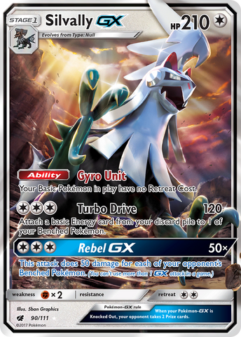 Silvally GX (90/111) [Sun &amp; Moon: Crimson Invasion] 