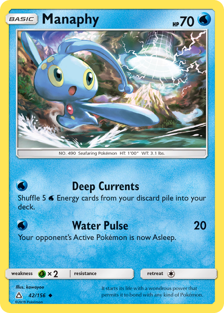 Manaphy (42/156) [Sun &amp; Moon: Ultra Prism] 