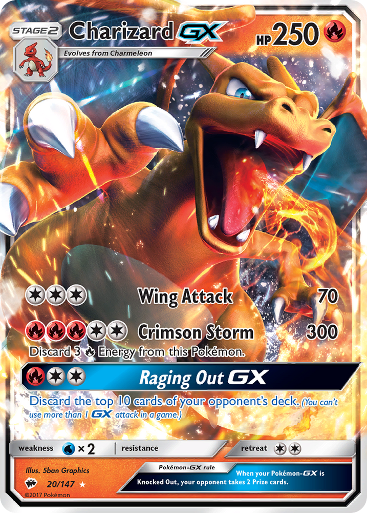 Charizard GX (20/147) [Sun &amp; Moon: Burning Shadows] 