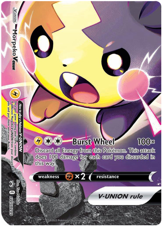 Morpeko V-Union (SWSH289) [Sword &amp; Shield: Black Star Promos] 