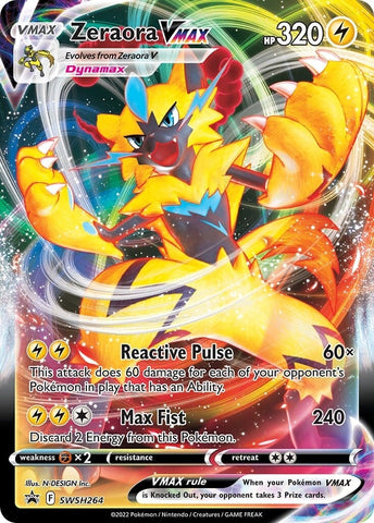 Zeraora VMAX (SWSH264) [Sword &amp; Shield: Black Star Promos] 