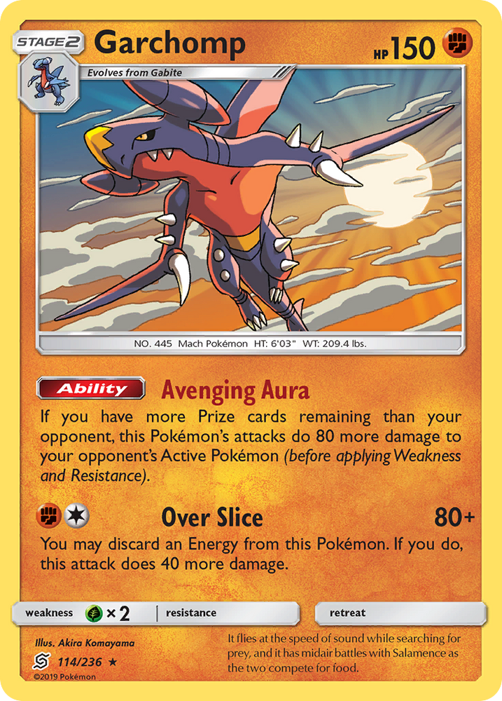 Garchomp (114/236) [Sun &amp; Moon: Unified Minds] 