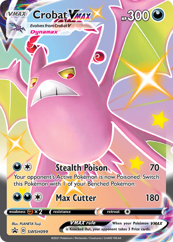 Crobat VMAX (SWSH099) [Sword &amp; Shield: Black Star Promos] 