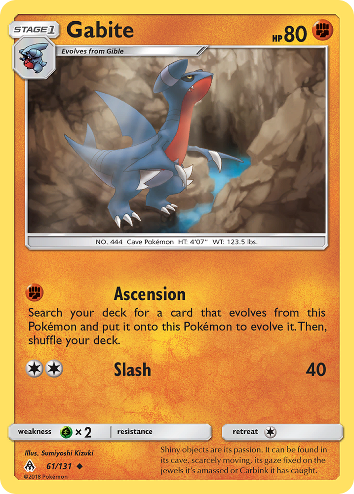 Gabite (61/131) [Sun &amp; Moon: Forbidden Light] 