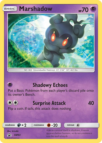 Marshadow (SM93) [Sun &amp; Moon: Black Star Promos] 