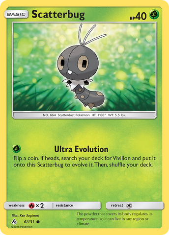 Scatterbug (6/131) [Sun &amp; Moon: Forbidden Light] 