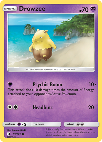 Drowzee (59/149) [Sun &amp; Moon: Base Set] 