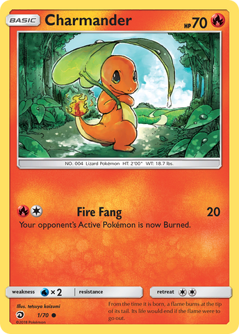 Charmander (1/70) [Sun &amp; Moon: Dragon Majesty] 