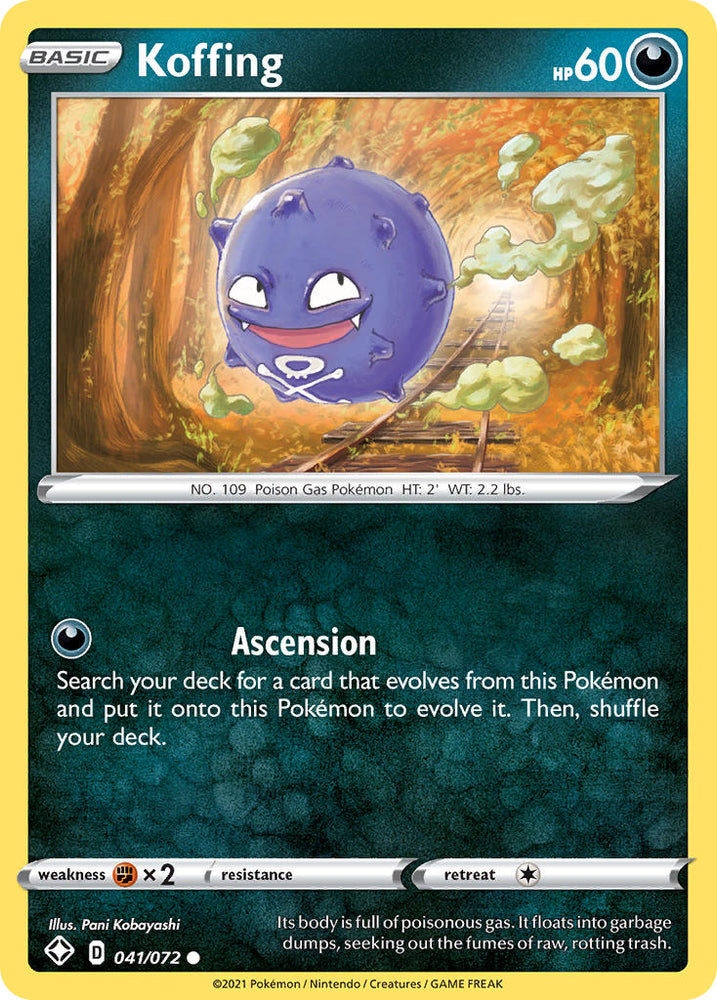 Koffing (041/072) [Sword &amp; Shield: Shining Fates] 