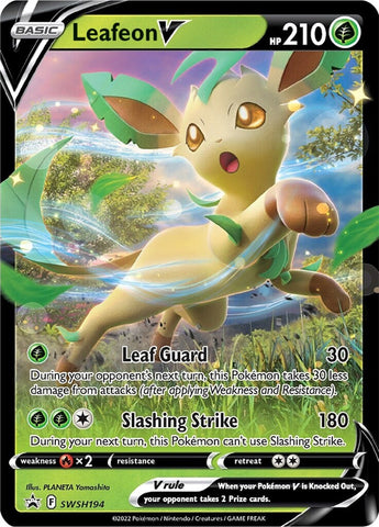 Leafeon V (SWSH194) [Sword &amp; Shield: Black Star Promos] 