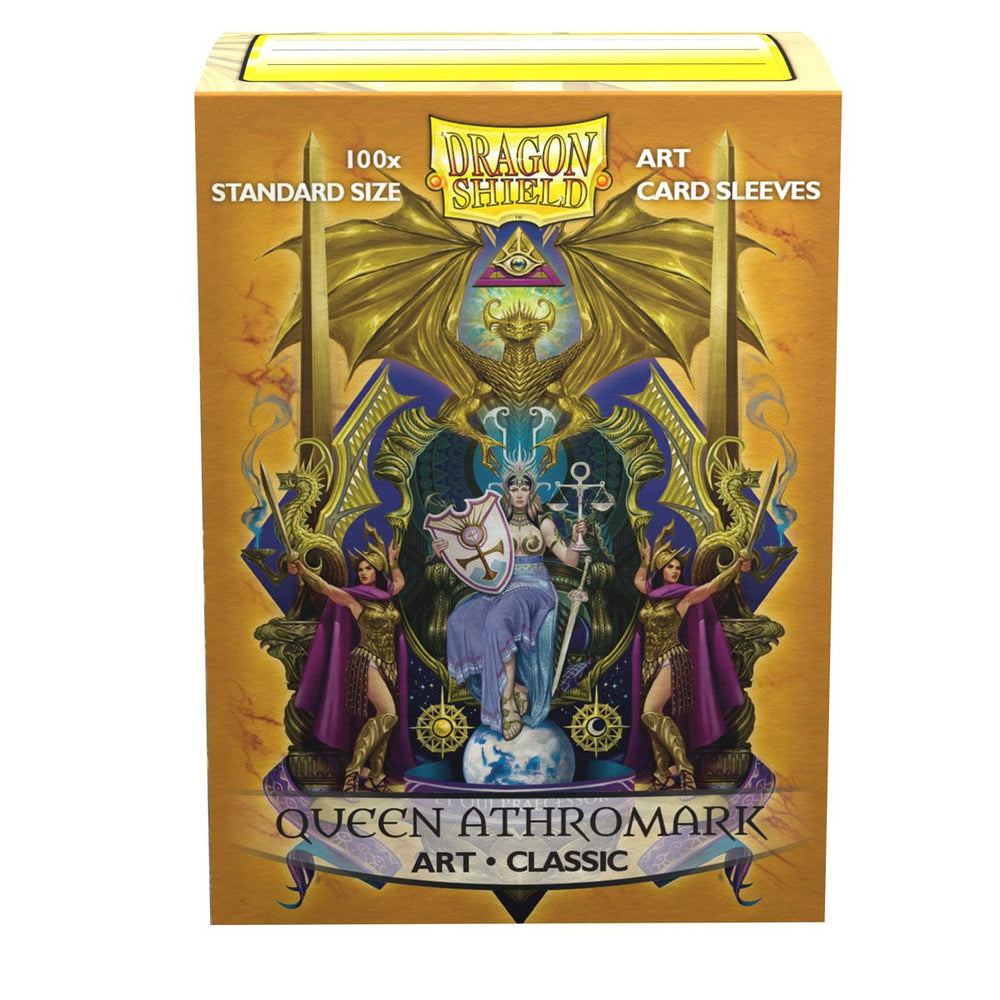 Dragon Shield: Standard 100ct Brushed Art Sleeves - Queen Athromark (Classic)