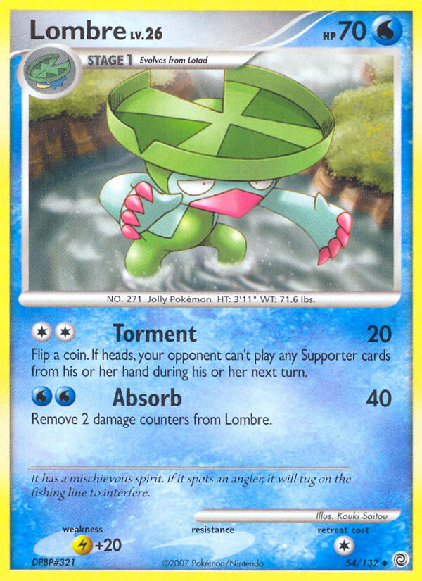Lombre (54/132) [Diamond &amp; Pearl: Secret Wonders] 