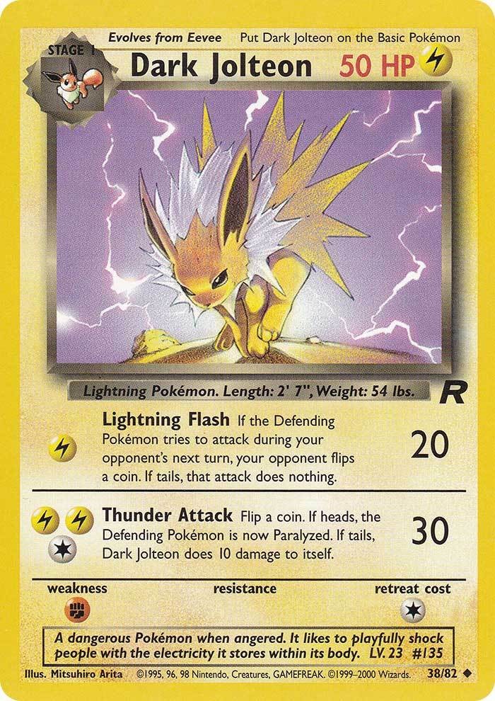 Darth Jolteon (38/82) [Team Rocket Unlimited] 