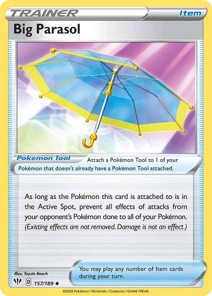 Big Parasol (157/189) [Sword &amp; Shield: Darkness Ablaze] 