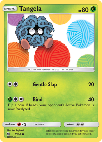 Tangela (1/214) [Sun &amp; Moon: Lost Thunder] 