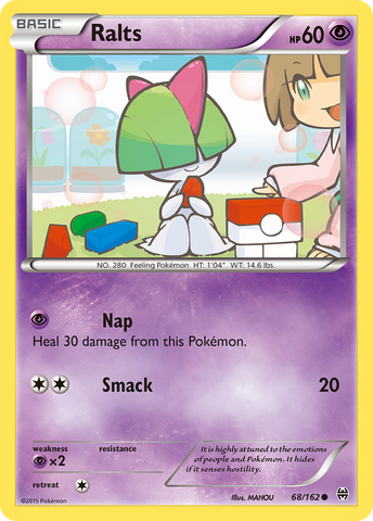 Ralts (68/162) [XY:BREAKthrough] 