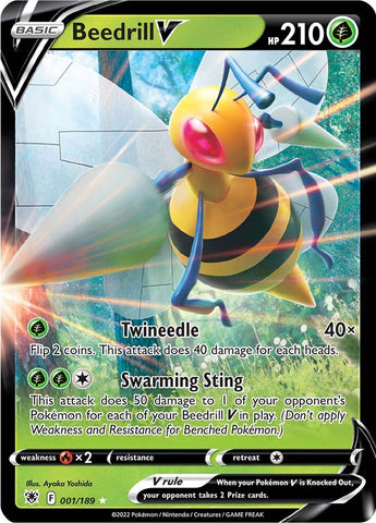 Beedrill V (001/189) [Sword &amp; Shield: Astral Radiance] 