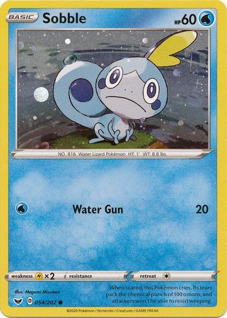 Sobble (054/202) (Cosmos Holo) [Sword &amp; Shield: Base Set] 