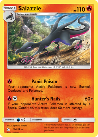 Salazzle (26/156) [Sun &amp; Moon: Ultra Prism] 