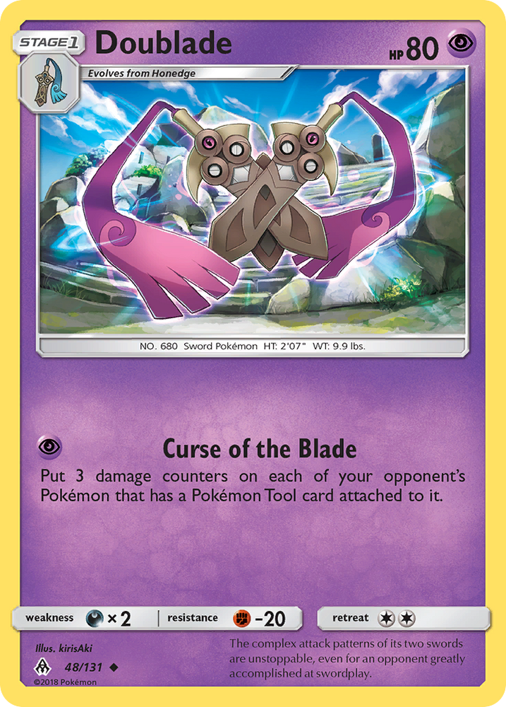 Doublade (48/131) [Sun &amp; Moon: Forbidden Light] 