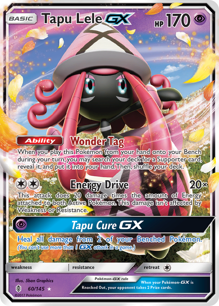 Tapu Lele GX (60/145) [Sun &amp; Moon: Guardians Rising] 