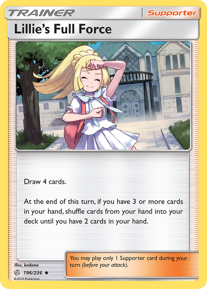 Lillie's Full Force (196/236) [Sun &amp; Moon: Cosmic Eclipse] 