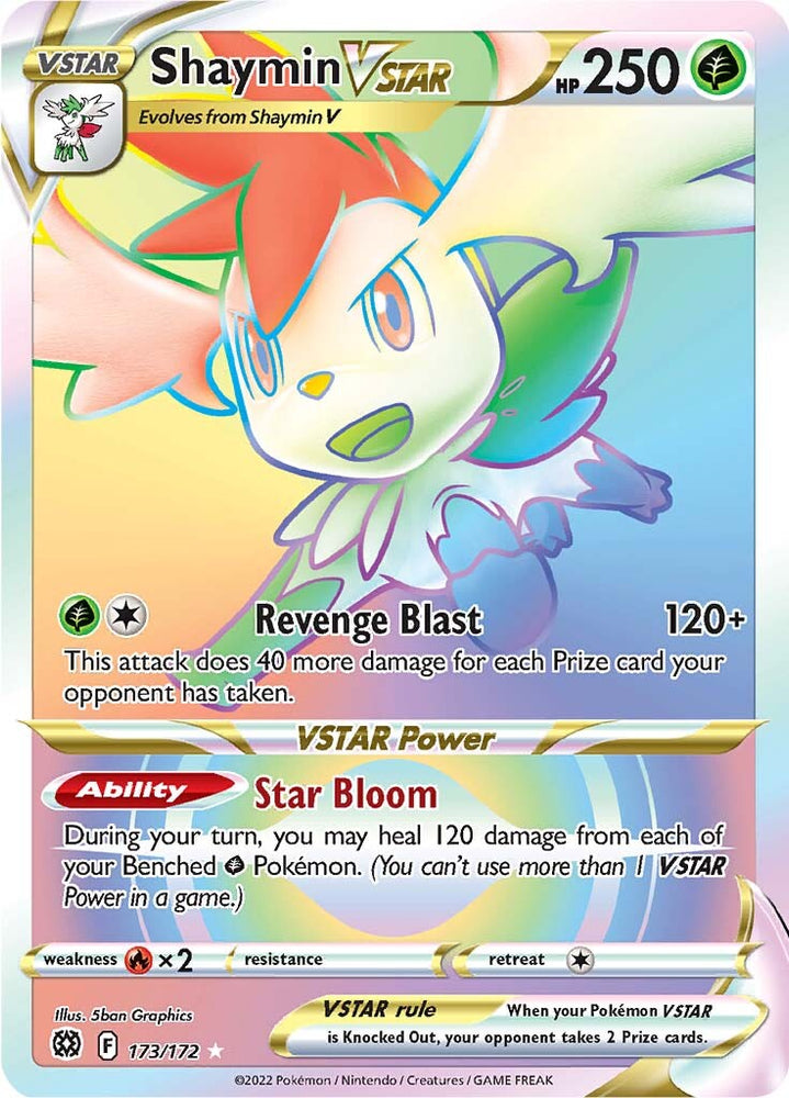 Shaymin VSTAR (173/172) [Sword & Shield: Brilliant Stars]