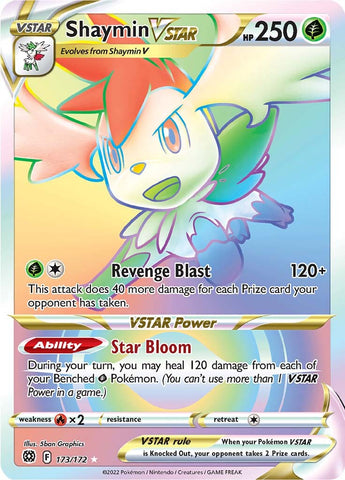 Shaymin VSTAR (173/172) [Sword &amp; Shield: Brilliant Stars] 