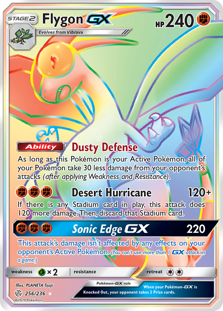 Flygon GX (256/236) [Sun &amp; Moon: Cosmic Eclipse] 