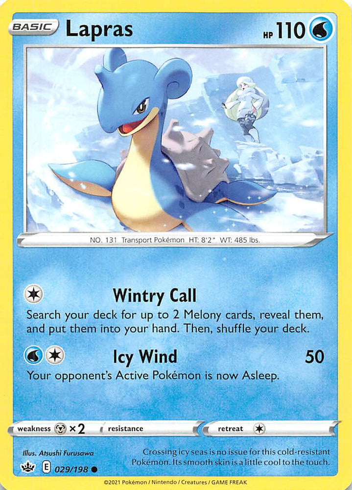 Lapras (029/198) [Sword &amp; Shield: Chilling Reign] 